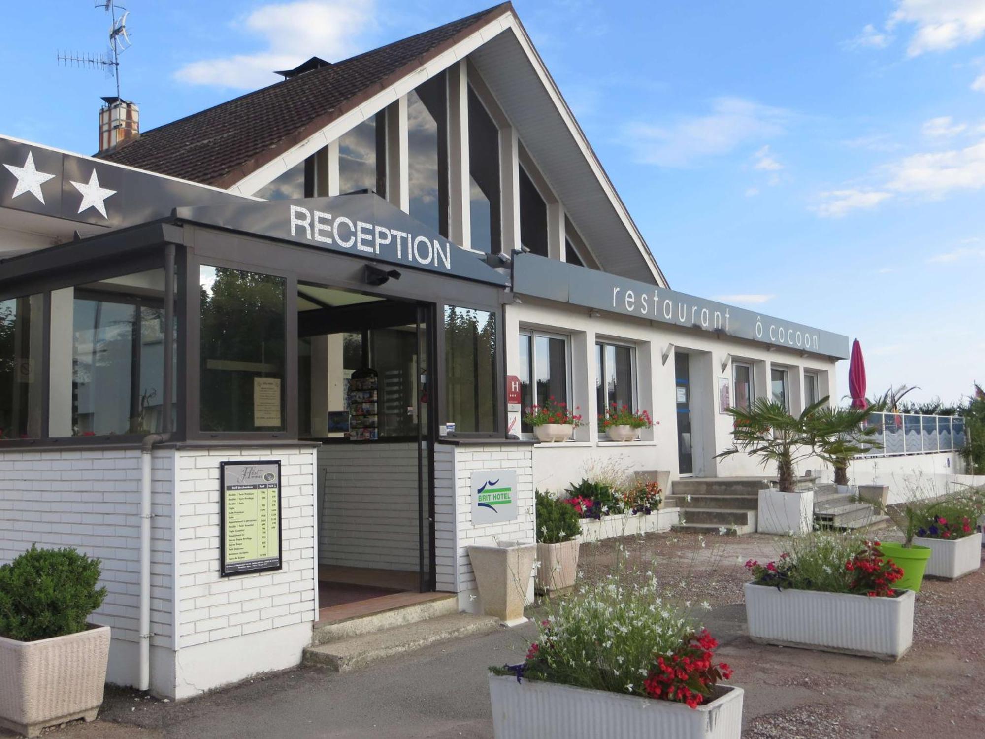 Brit Hotel Dijon Hermes Couchey Exteriör bild